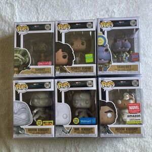 Funko Pop Marvel Moon Knight Lot